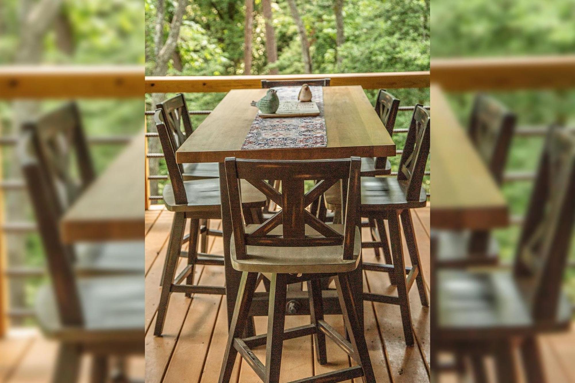 Adore The Smores Rustic Mountain Charm Outdoor Spaces And A Cozy Hot Tub Blue Ridge Exterior photo